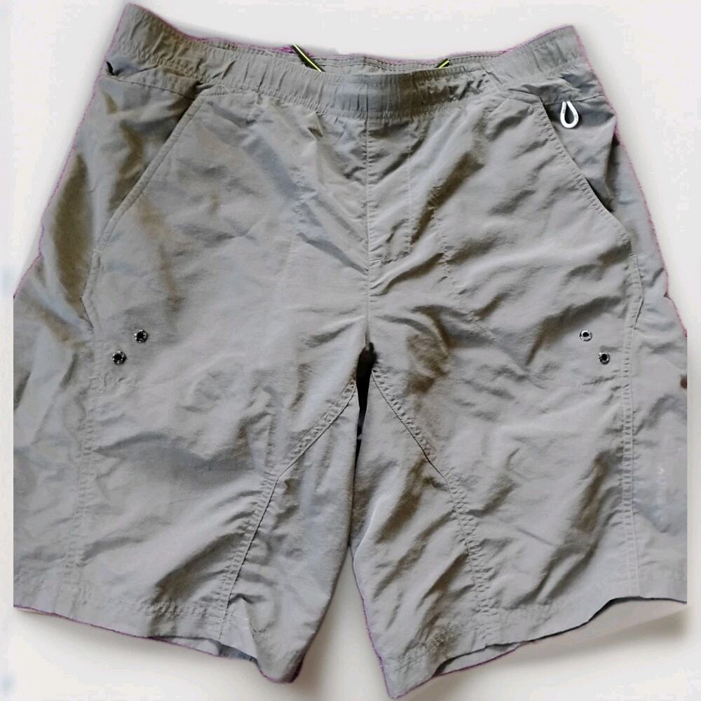 Men's Large Sugoi Bicycle Shorts Gray Padded With Pockets Casual Fit